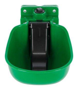 Poidło dla bydła i koni z zaworem niskociśnieniowym, tworzywo sztuczne KN50, zielone, Kerbl