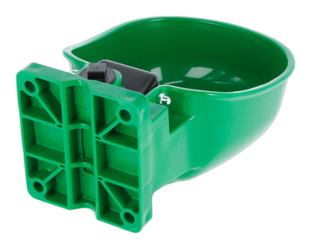 Poidło dla bydła i koni, tworzywo sztuczne K50, 2,2 l, zielone, Kerbl
