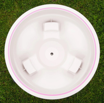 Poidło dla kur syfonowe na nóżkach zasobnik 25 l OPTIMUS