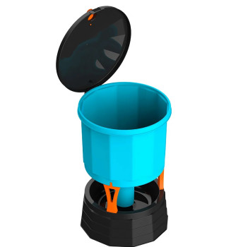 Poidło dla kur automatyczne KOLOSS z przezroczystym zasobnikiem 45 l