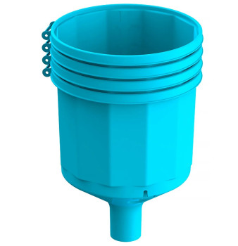 Poidło dla kur automatyczne KOLOSS z przezroczystym zasobnikiem 45 l