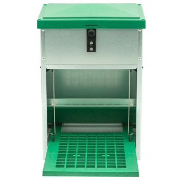 Karmidło zewnętrzne dla drobiu samozamykające Feed-Saver 20 kg