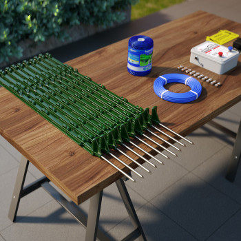 Zestaw elektryczny pastuch Elektryzator na psa, małe zwierzęta