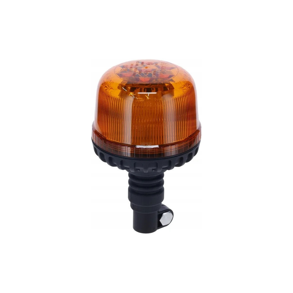 Lampa błyskowa LED, 20W 12/24V, pomarańczowa, na uchwyt elastyczna - LA20090