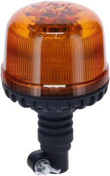 Lampa błyskowa LED, 20W 12/24V, pomarańczowa, na uchwyt elastyczna - LA20090