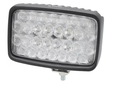 Lampa robocza LED, prostokątna 90W 6000lm 10/30V z wtyczką Deutsch, światło rozproszone 30 LED Kramp