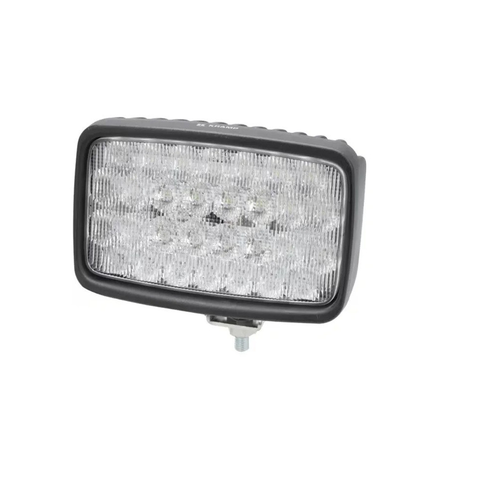 Lampa robocza LED, prostokątna 90W 6000lm 10/30V z wtyczką Deutsch, światło rozproszone 30 LED Kramp