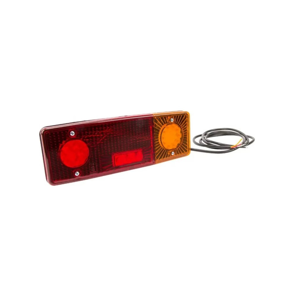 Lampa tylna zespolona LED, Prawa , prostokątna, 12/24V Kramp