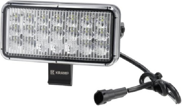 Lampa robocza LED, prostokątna 54W 4100lm 10/30V światło rozproszone 18 LED Kramp