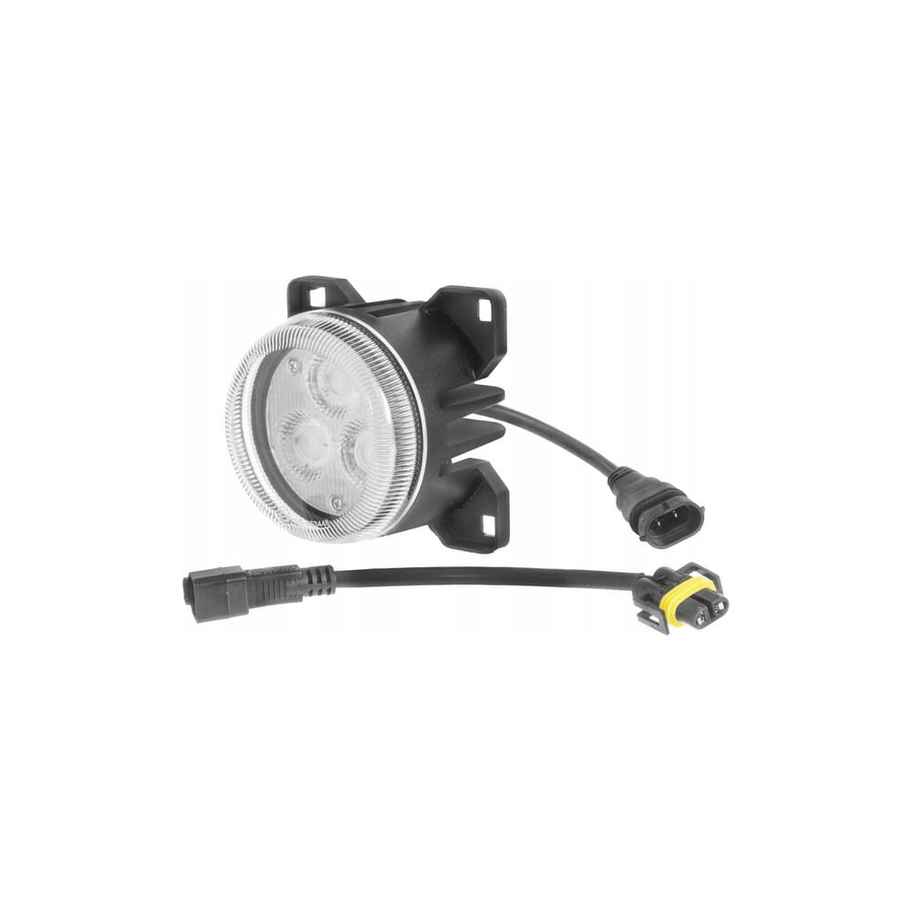 Lampa robocza LED, okrągła 42W 4200lm 10/30V z wtyczką Deutsch + H11 światło rozproszone Kramp
