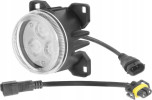 Lampa robocza LED, okrągła 42W 4200lm 10/30V z wtyczką Deutsch + H11 światło rozproszone Kramp