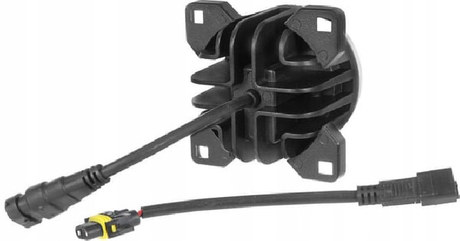 Lampa robocza LED, okrągła 42W 4200lm 10/30V z wtyczką Deutsch + H11 światło rozproszone Kramp