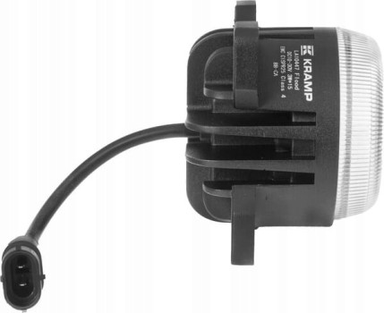 Lampa robocza LED, okrągła 42W 4200lm 10/30V z wtyczką Deutsch + H11 światło rozproszone Kramp