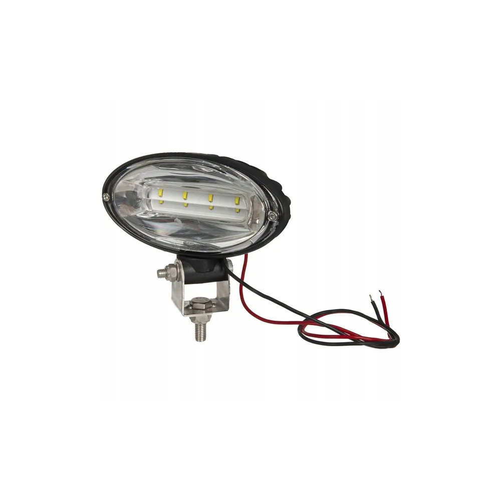 Lampa robocza LED, owalna 40W 3500lm 10/30V światło ultra szerokokątne rozproszone 8 LED Kramp