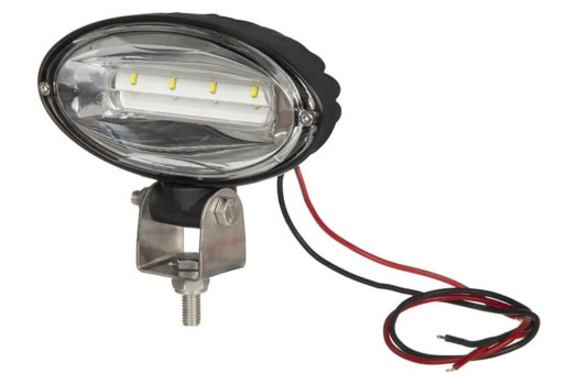 Lampa robocza LED, owalna 40W 3500lm 10/30V światło ultra szerokokątne rozproszone 8 LED Kramp