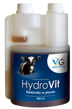 HydroVit – Elektrolity i nawodnienie dla cieląt, źrebiąt i prosiąt | Płyn dietetyczny