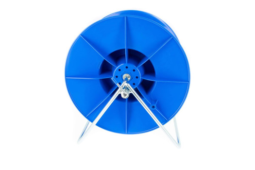 Zwijak rolka z blokadą KERBL 600 m niebieski – mocny