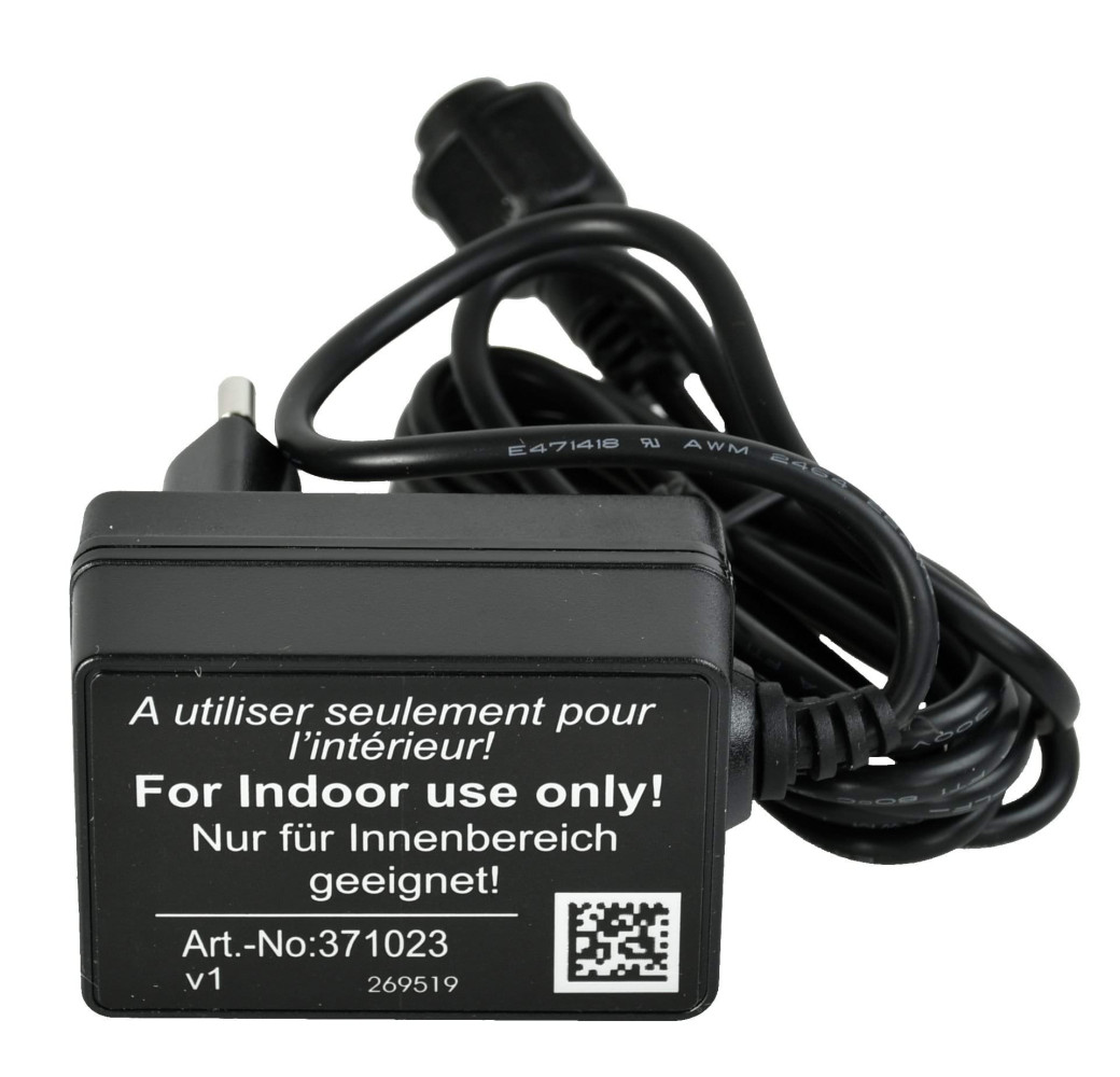 Zasilacz 12V Kerbl do elektryzatora DUO — wodoodporny