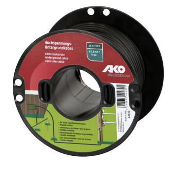 Przewód podziemny 25 m 1,6 mm AKO – odporne uziemienie
