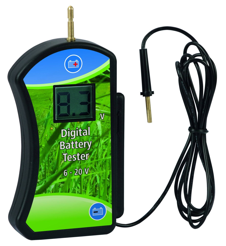 Tester baterii 6–20V KERBL – szybki pomiar napięcia