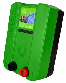 Elektryzator sieciowy KERBL TITAN N 1800 – 1,8 J, 230V