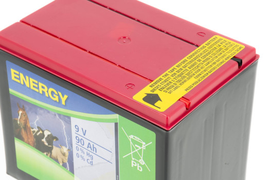 Bateria 9V 90Ah Kerbl do elektryzatora – mocna i trwała