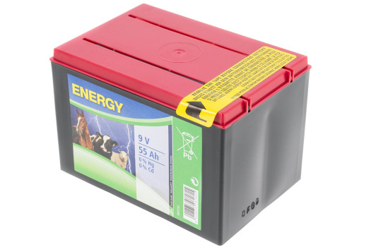 Bateria 9V 55Ah Kerbl do elektryzatora – mocna i niezawodna