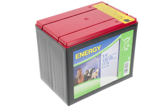 Bateria 9V 130Ah Kerbl do elektryzatora — mocna i trwała