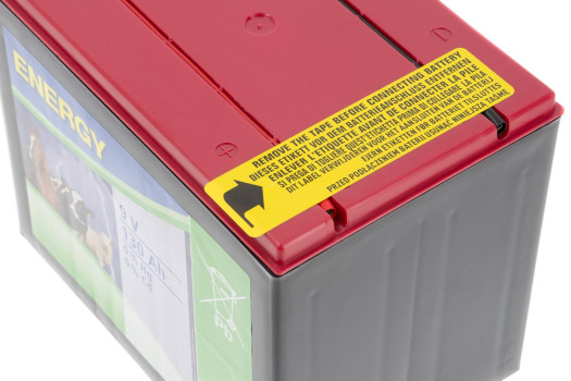 Bateria 9V 130Ah Kerbl do elektryzatora — mocna i trwała