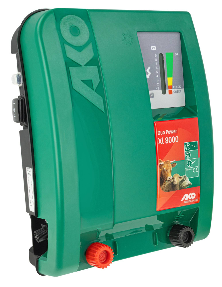 Elektryzator 12/230V AKO DUO Power XI 8J – 50 km ogrodzeń