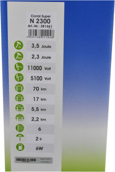 Elektryzator sieciowy Corral N 2300 3,5J – do 70 km