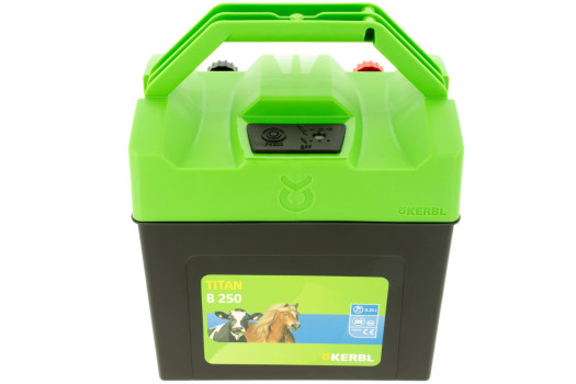 Elektryzator bateryjny KERBL TITAN B250 0,32J — dla koni