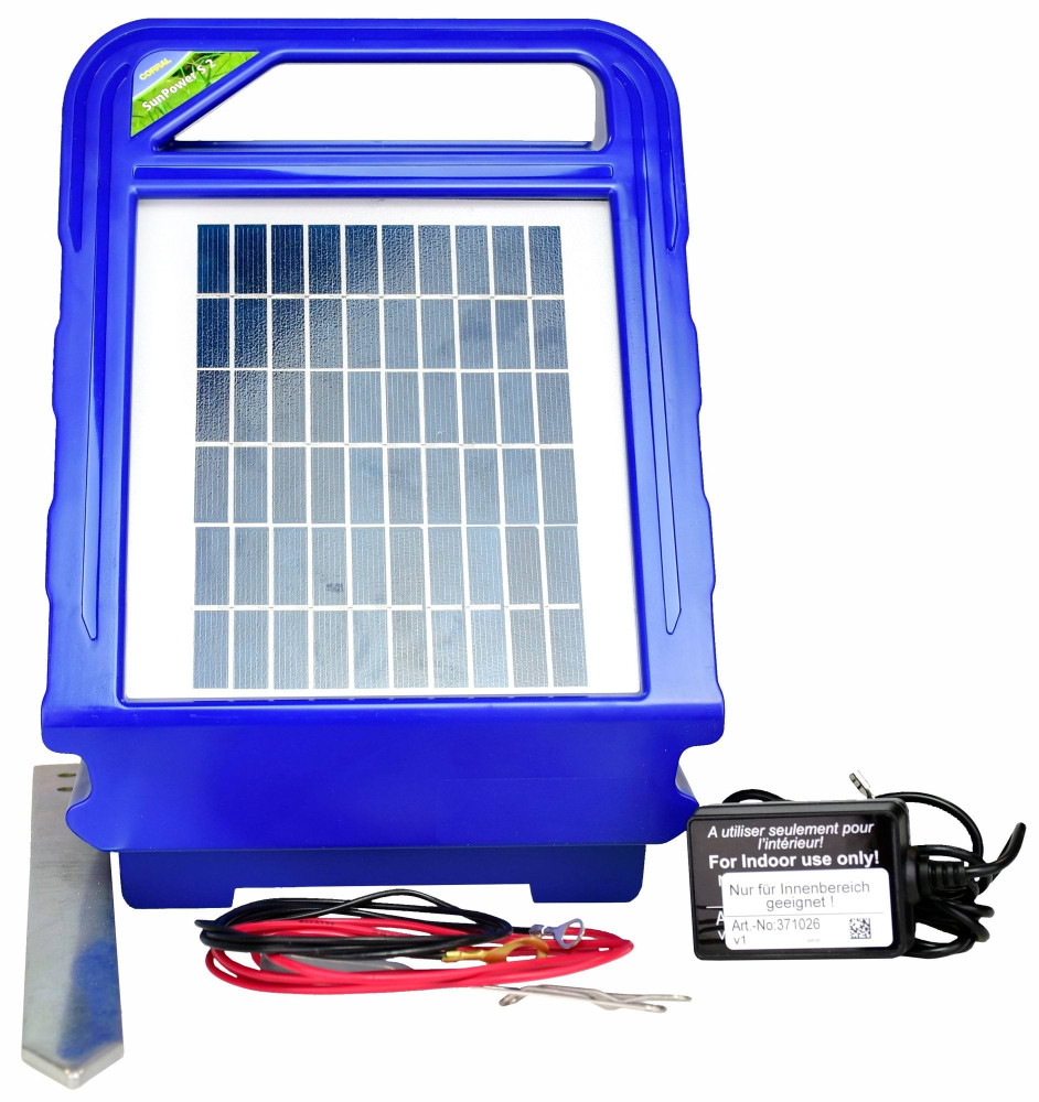 Elektryzator solarny CORRAL SunPower S2 0,40J – do koni