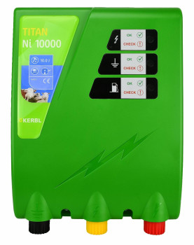 Elektryzator sieciowy 10J TITAN Kerbl – mocny do bydła