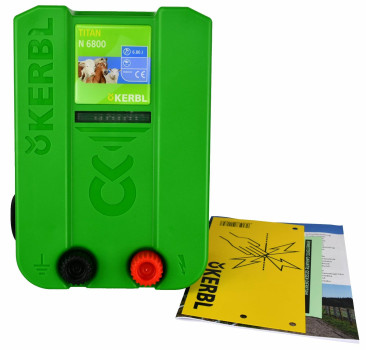 Elektryzator sieciowy KERBL TITAN N 6800 – 6,8 J, 130 km