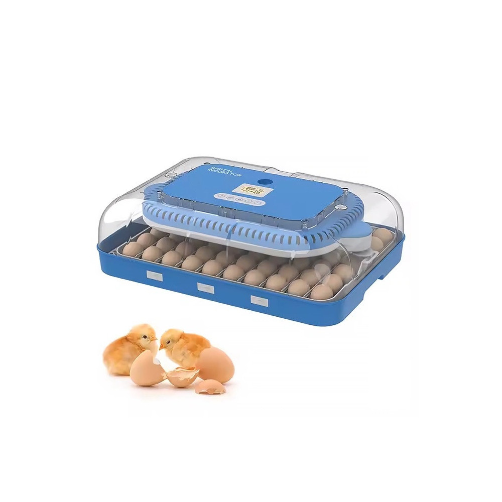 Inkubator do jaj automatyczny z pompą wilgotności, regulowaną tacą OVOstart 70