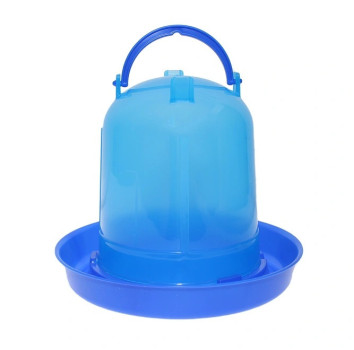 Poidło dla piskląt NEPTUN 1,5L – transparentne, z uchwytem dla kurcząt, kaczek i przepiórek