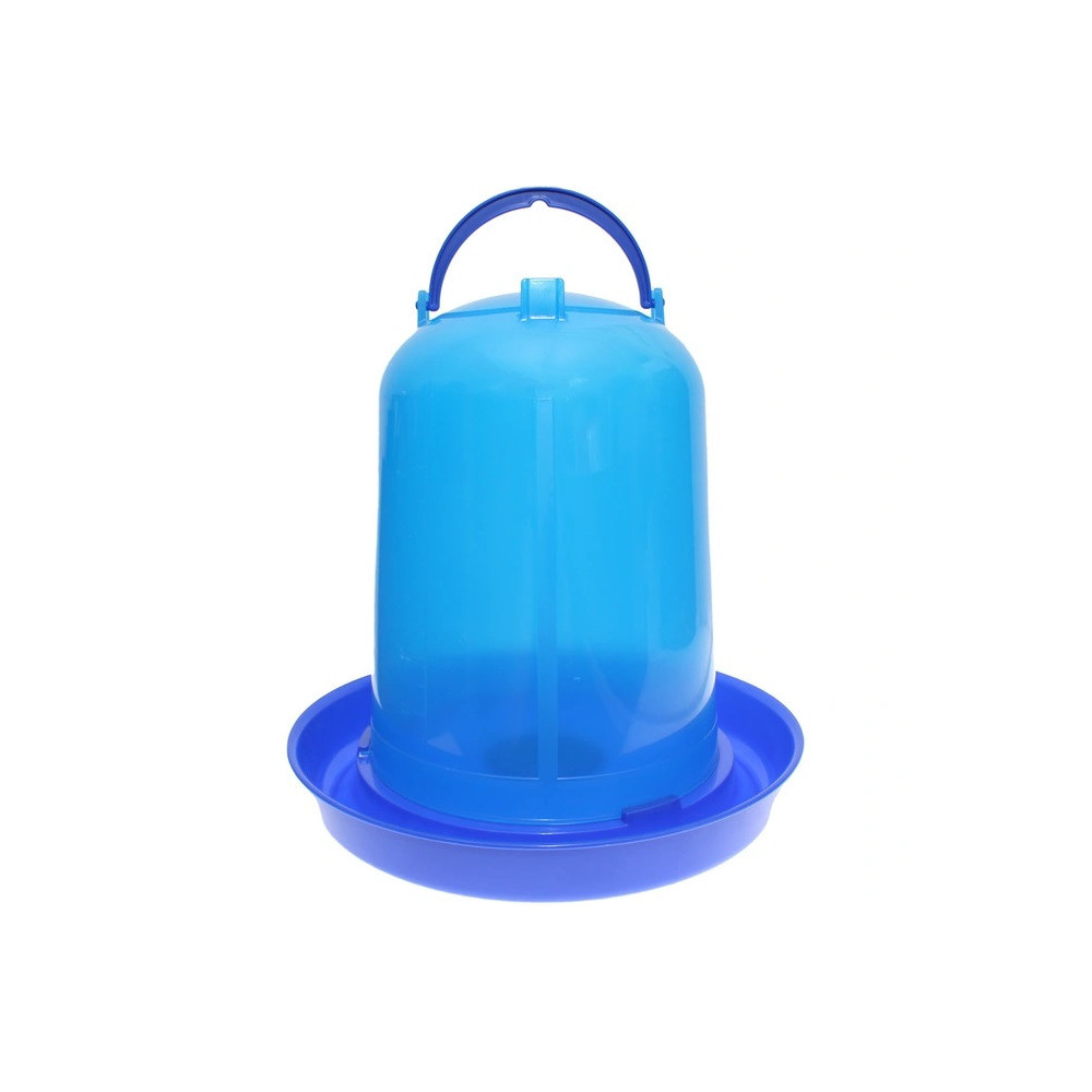 Poidło dla drobiu 5L NEPTUN Transparentne z uchwytem dla kur, kaczek i indyków