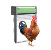 Automatyczne drzwi do kurnika Zasilane panelem solarnym Bezpieczne wyjście dla kur