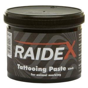 Tusz do tatuowania pasta Raidex, czarny 600g