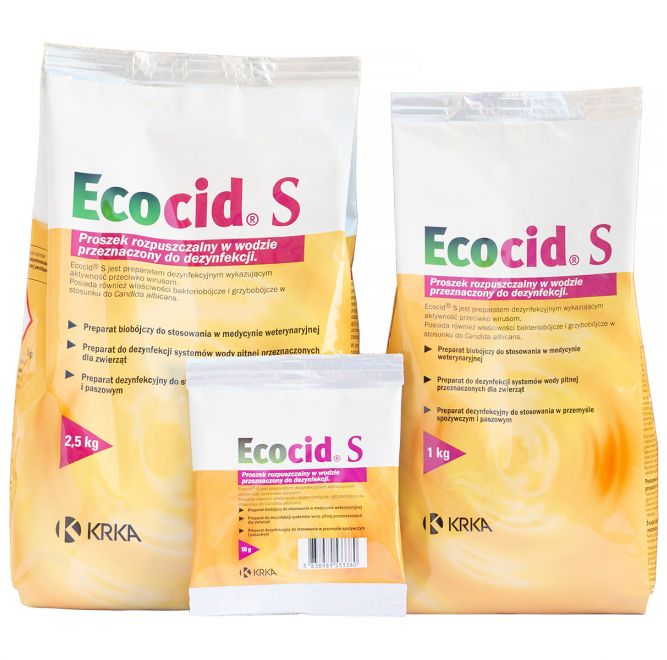 ECOCID S 1 kg preparat do dezynfekcji wirusy, bakterie, grzyby